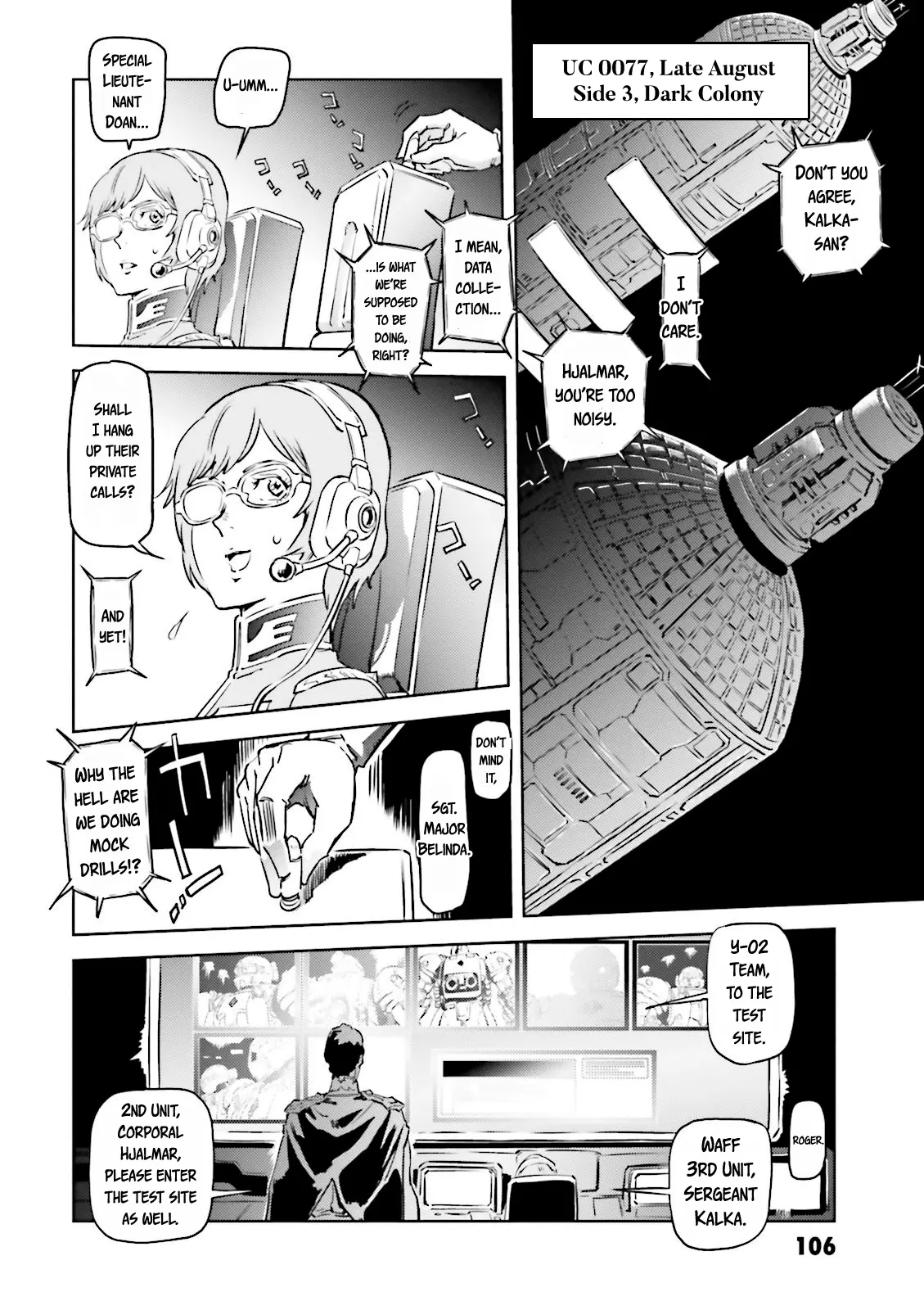 Mobile Suit Gundam - The Origin Msd: Cucuruz Doan’s Island - Vol.1 Chapter 4: Invisible Enemy