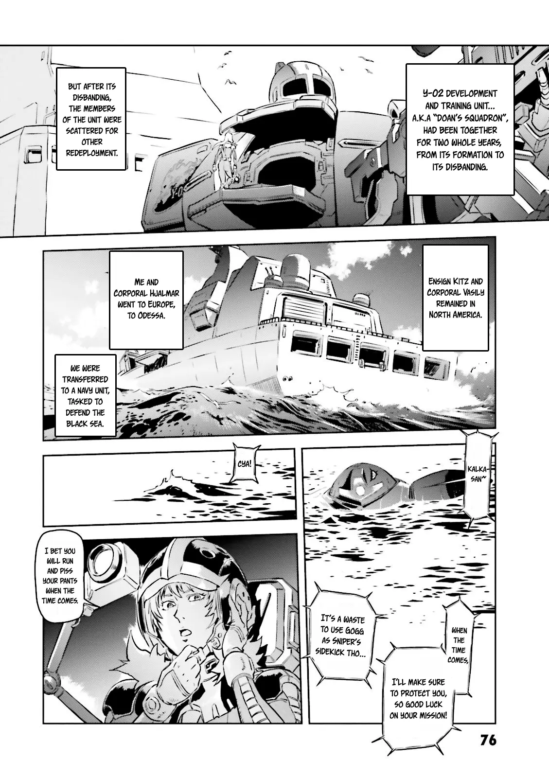 Mobile Suit Gundam - The Origin Msd: Cucuruz Doan’s Island - Vol.1 Chapter 3: Dam Of The Black Sea