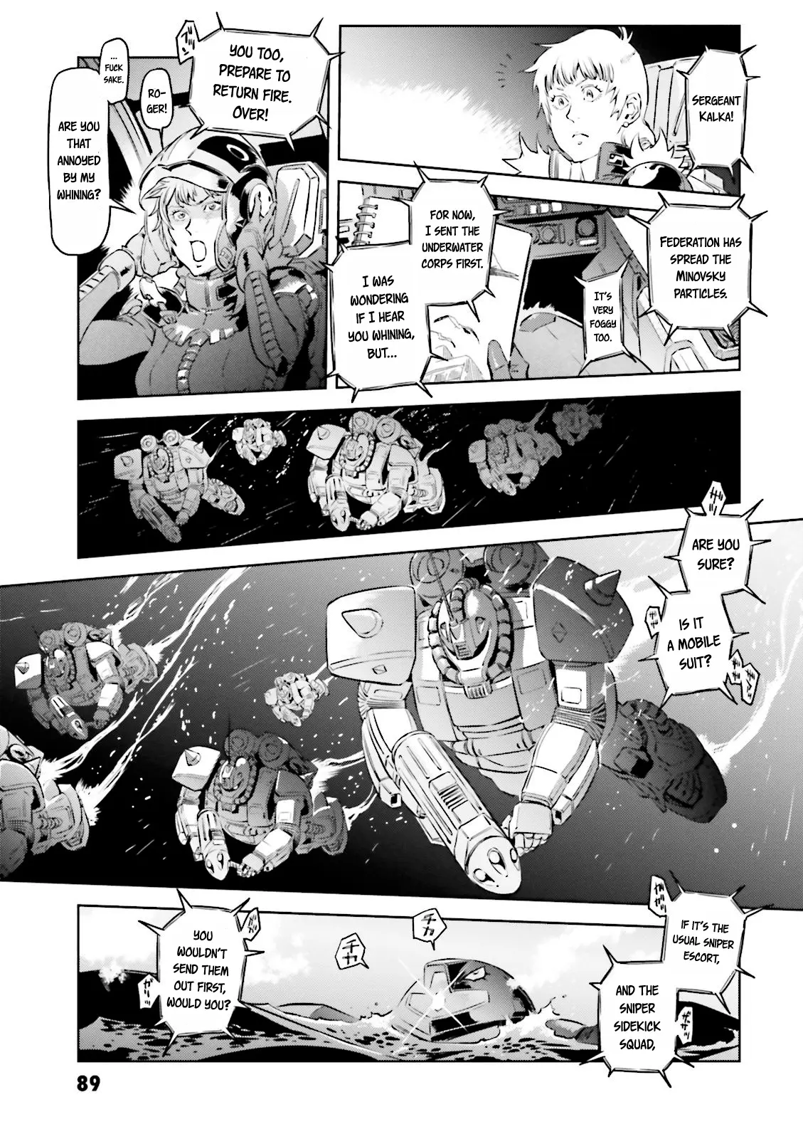 Mobile Suit Gundam - The Origin Msd: Cucuruz Doan’s Island - Vol.1 Chapter 3: Dam Of The Black Sea