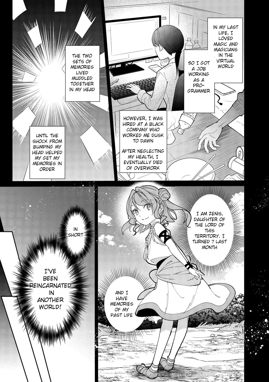 Tensei Dai Majo No Isekai Kurashi - Kodai Roman-Fuu Kokka De Hajimeru Mahou Kenkyuu - Chapter 1