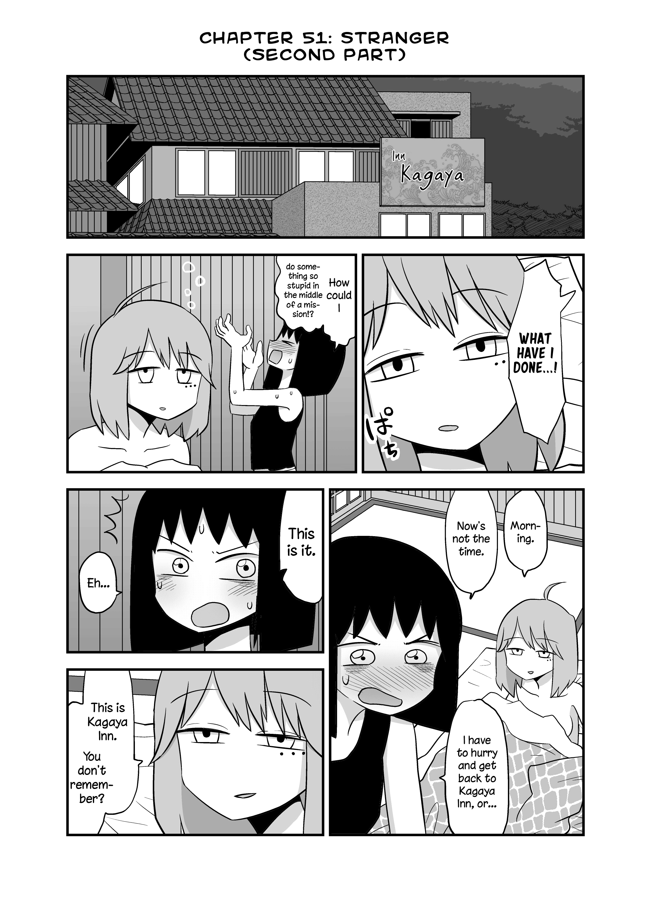 Yuri Natsu -Kagaya Inn- - Chapter 51: Stranger (Second Part)