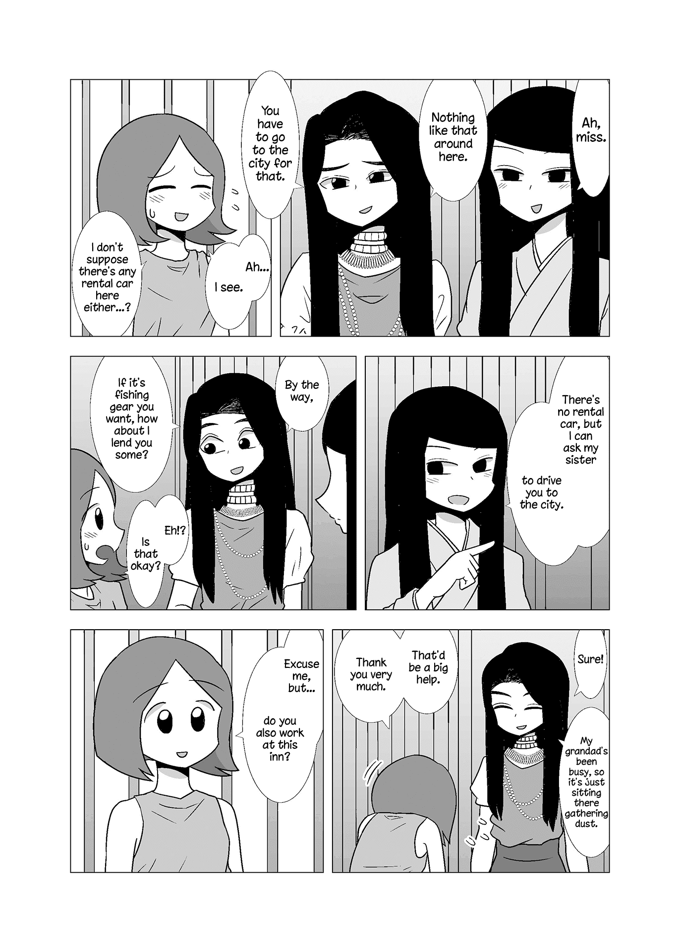 Yuri Natsu -Kagaya Inn- - Chapter 60: Fishing Gear