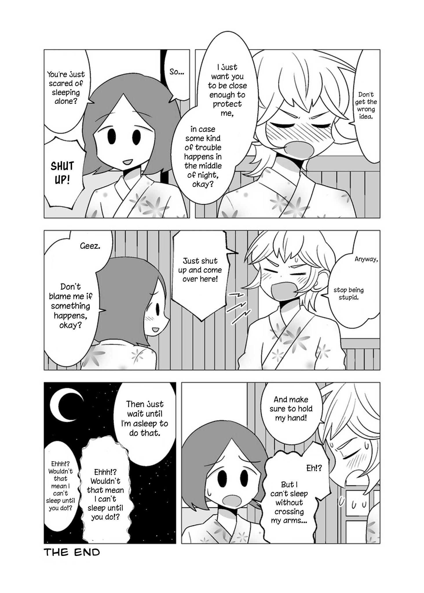 Yuri Natsu -Kagaya Inn- - Chapter 56.1: It S Still Scary