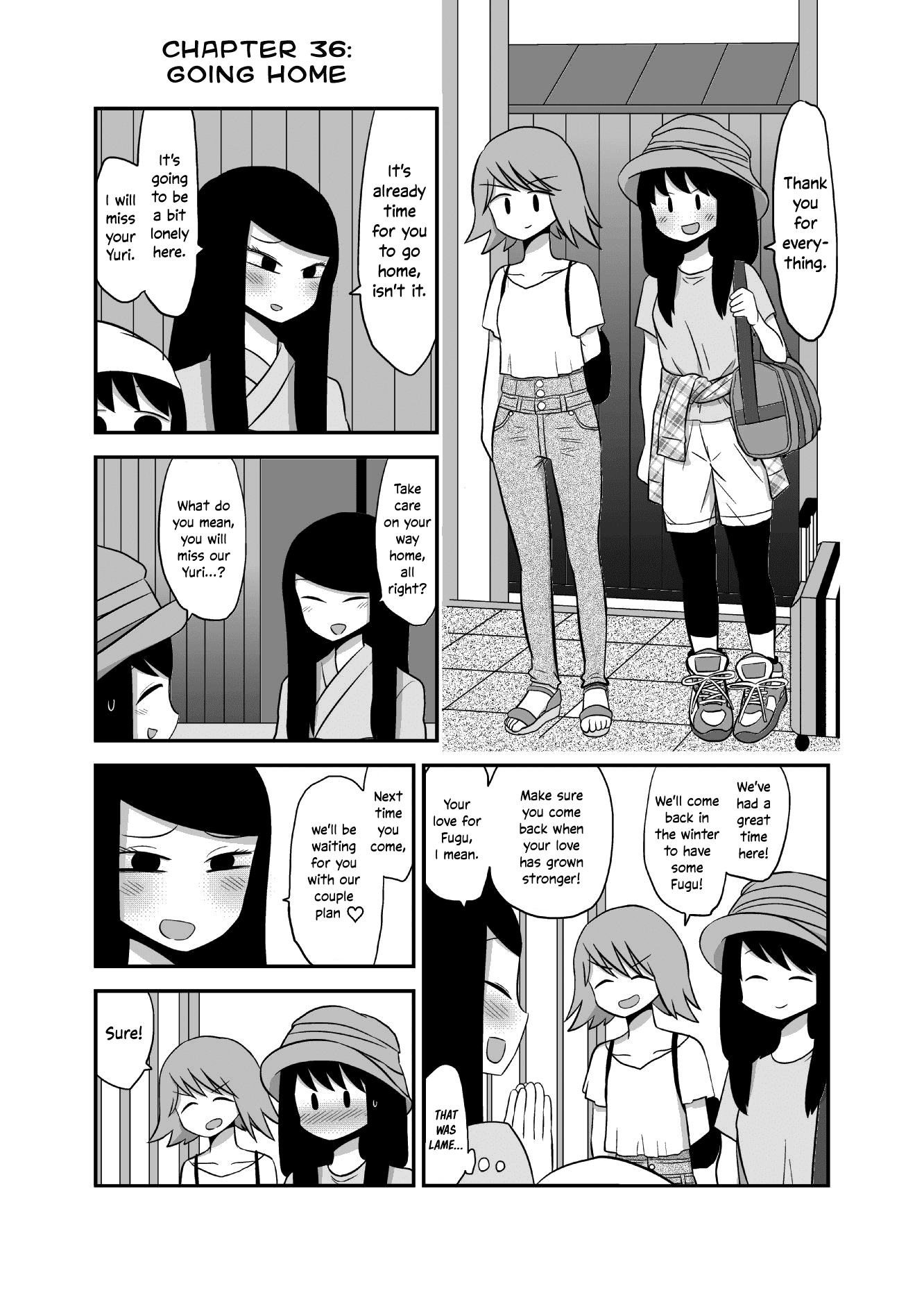 Yuri Natsu -Kagaya Inn- - Chapter 36