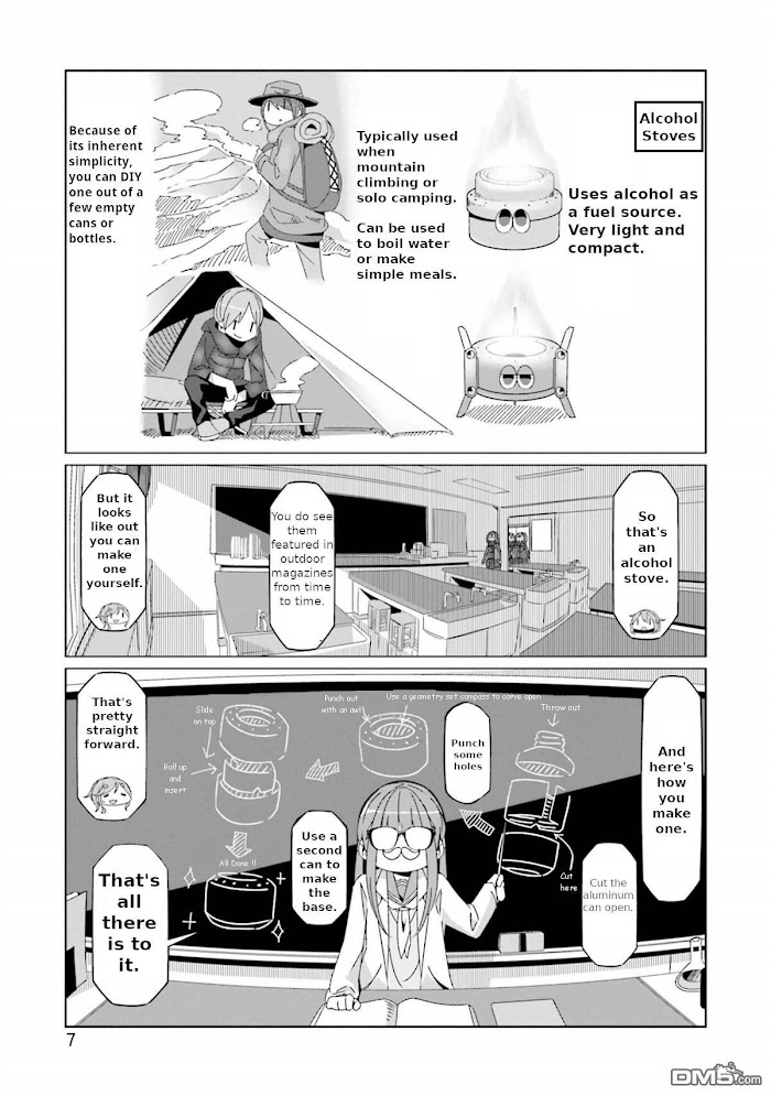 Yurucamp - Chapter 53 : Diy Alcohol Stoves