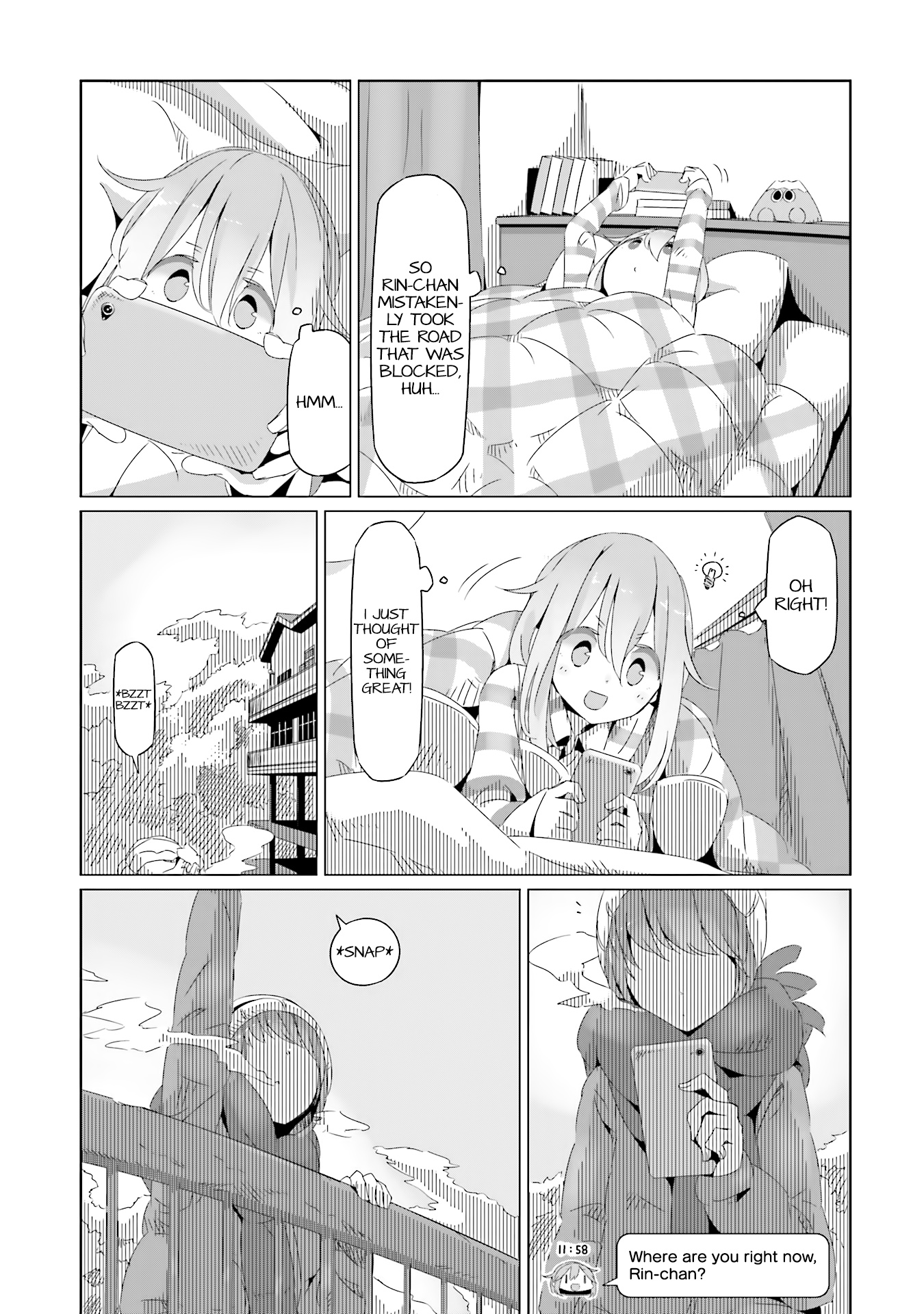 Yurucamp - Chapter 16: Recommended! Nadeshiko Navi!