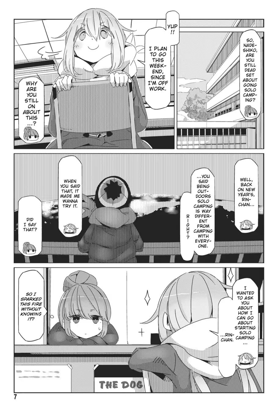 Yurucamp - Chapter 35: Nadeshiko's Solo-Camping Plan