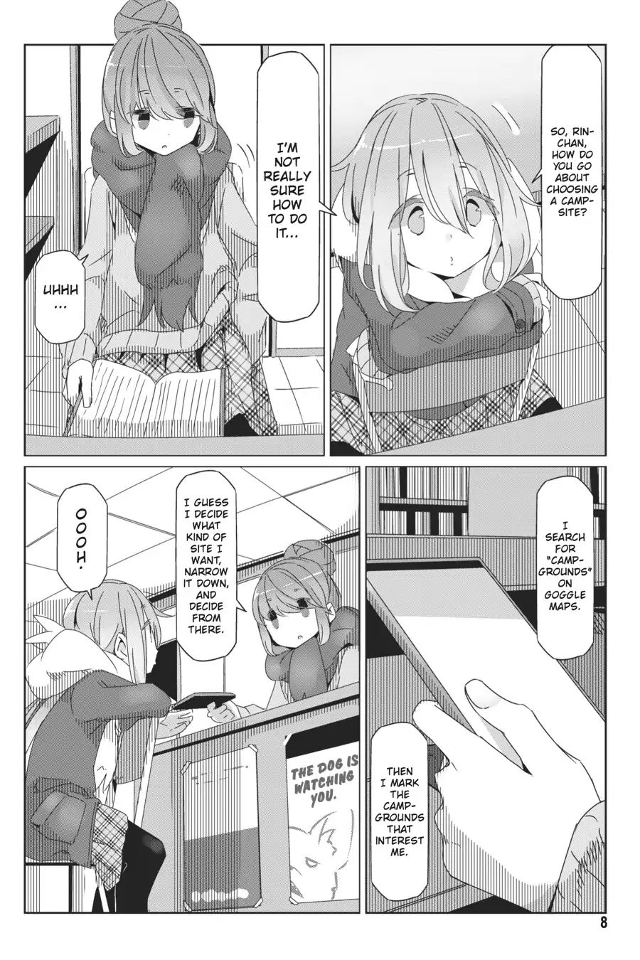 Yurucamp - Chapter 35: Nadeshiko's Solo-Camping Plan