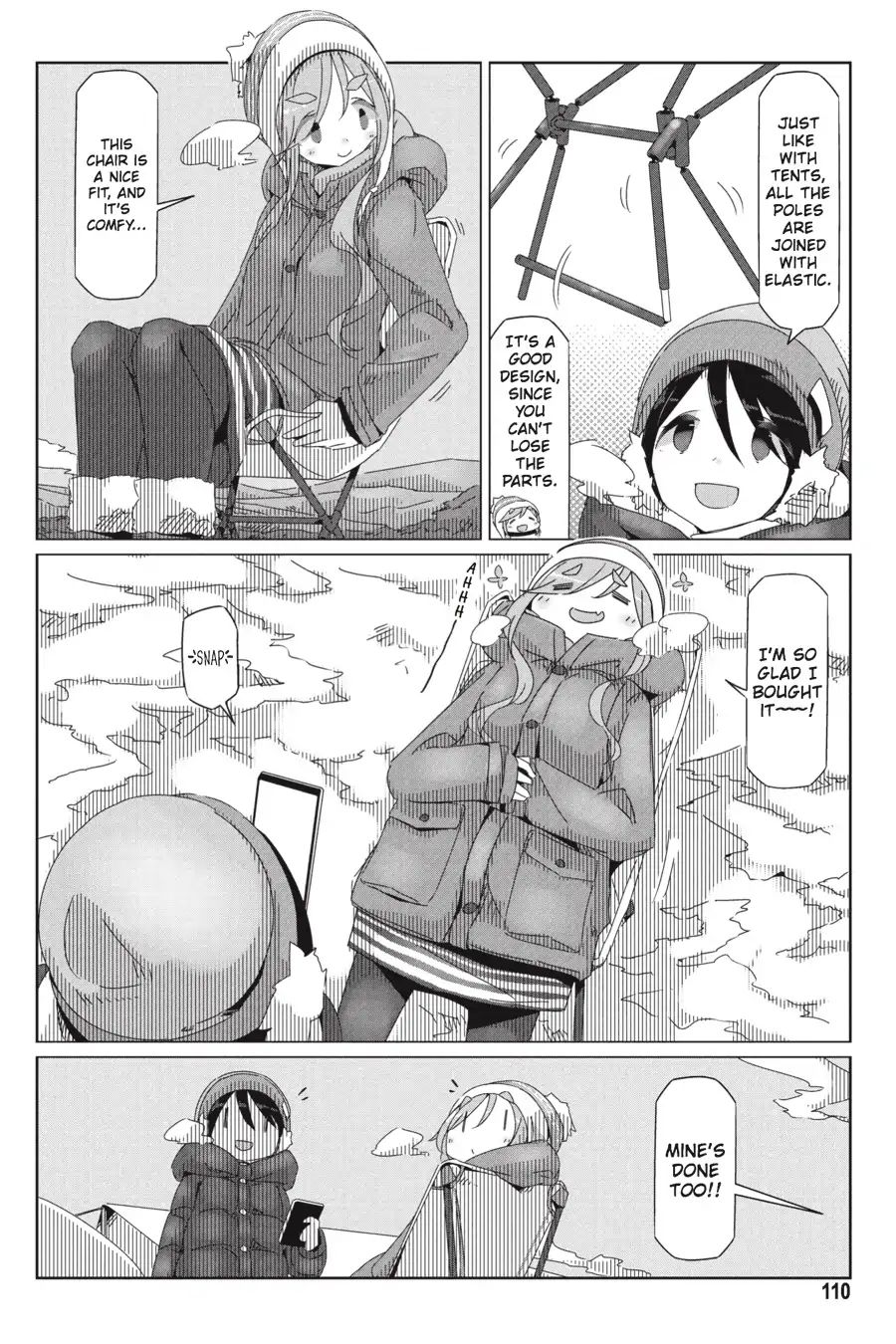 Yurucamp - Chapter 33: Winter At Oomana Misaki