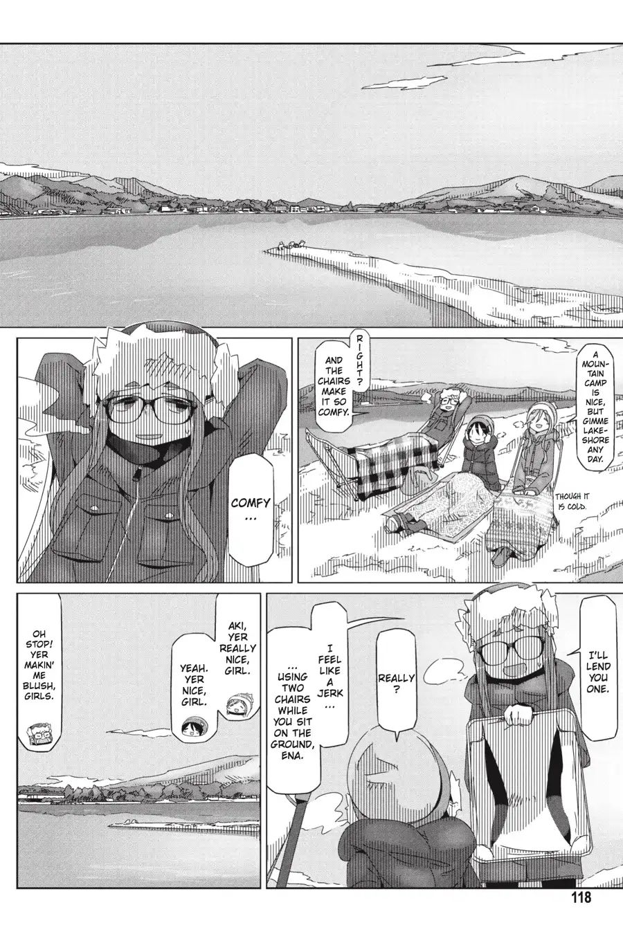 Yurucamp - Chapter 33: Winter At Oomana Misaki