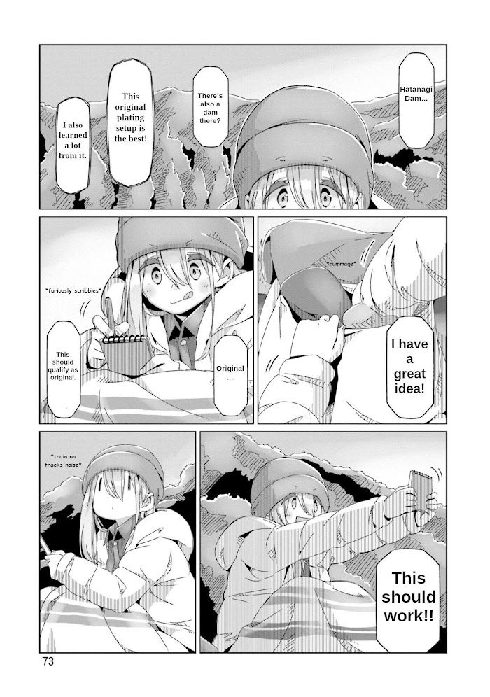 Yurucamp - Chapter 60 : A Nice Campfire In The Mou.