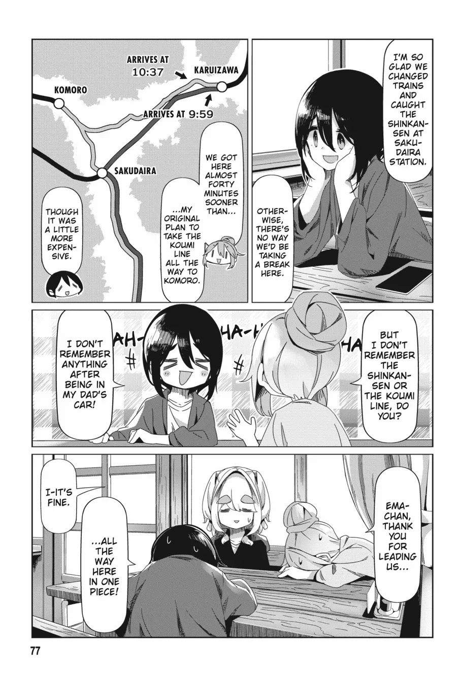 Yurucamp - Chapter 90