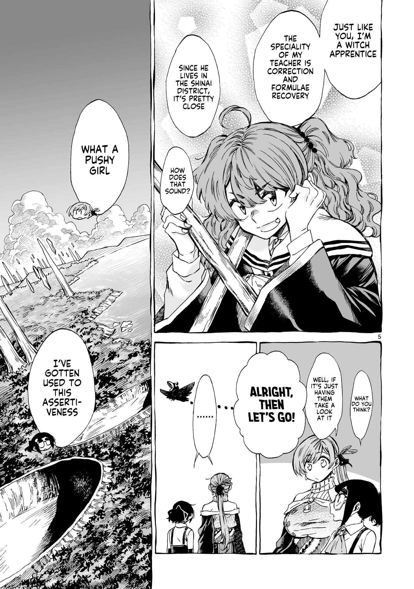 Nina-San No Mahou Seikatsu - Chapter 16: The Teacher And Student From The North (First Part)