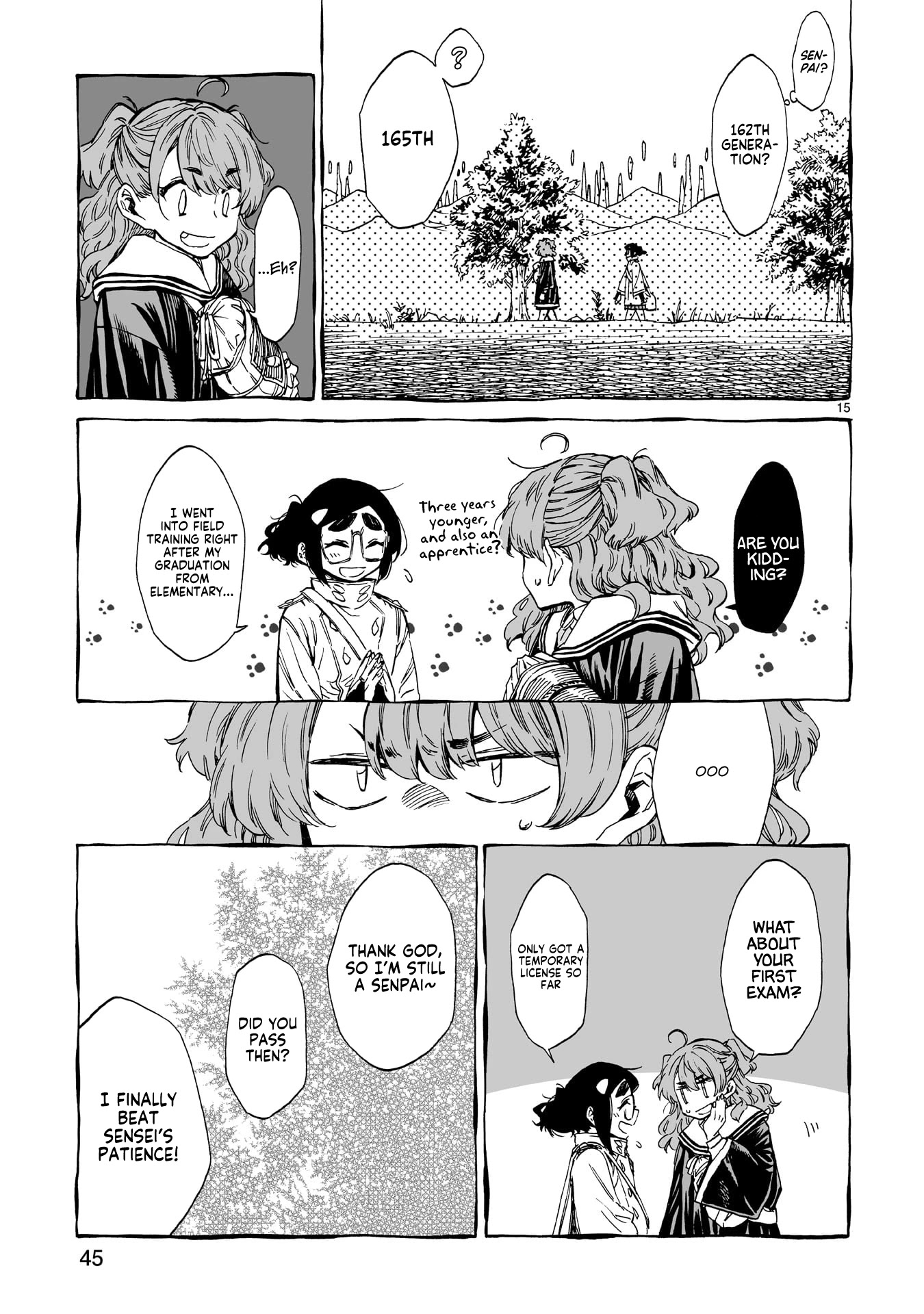 Nina-San No Mahou Seikatsu - Chapter 16: The Teacher And Student From The North (First Part)