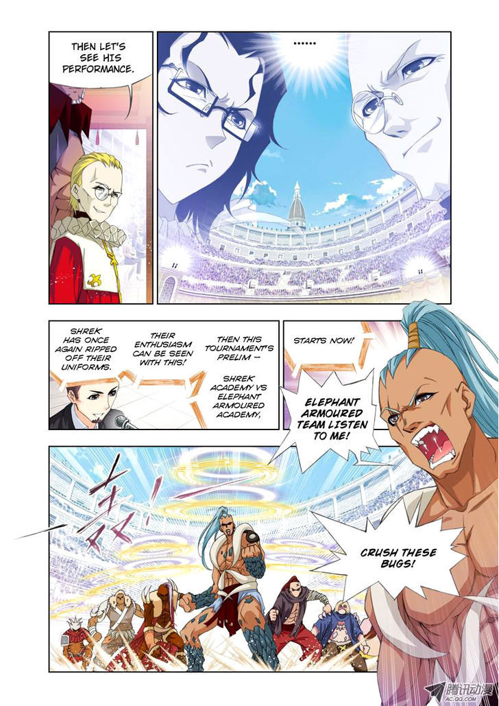 Soul Land - Chapter 91 : Fighting Elephant Armored Academy (Part One)