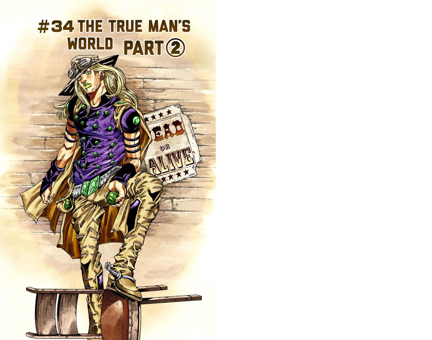 Steel Ball Run - Vol.8 Chapter 34 : The True Man's World Part 2