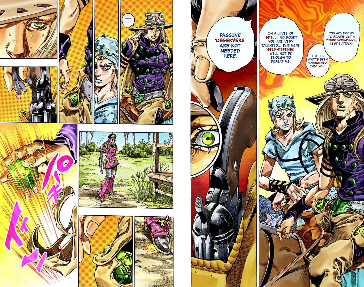 Steel Ball Run - Vol.8 Chapter 34 : The True Man's World Part 2