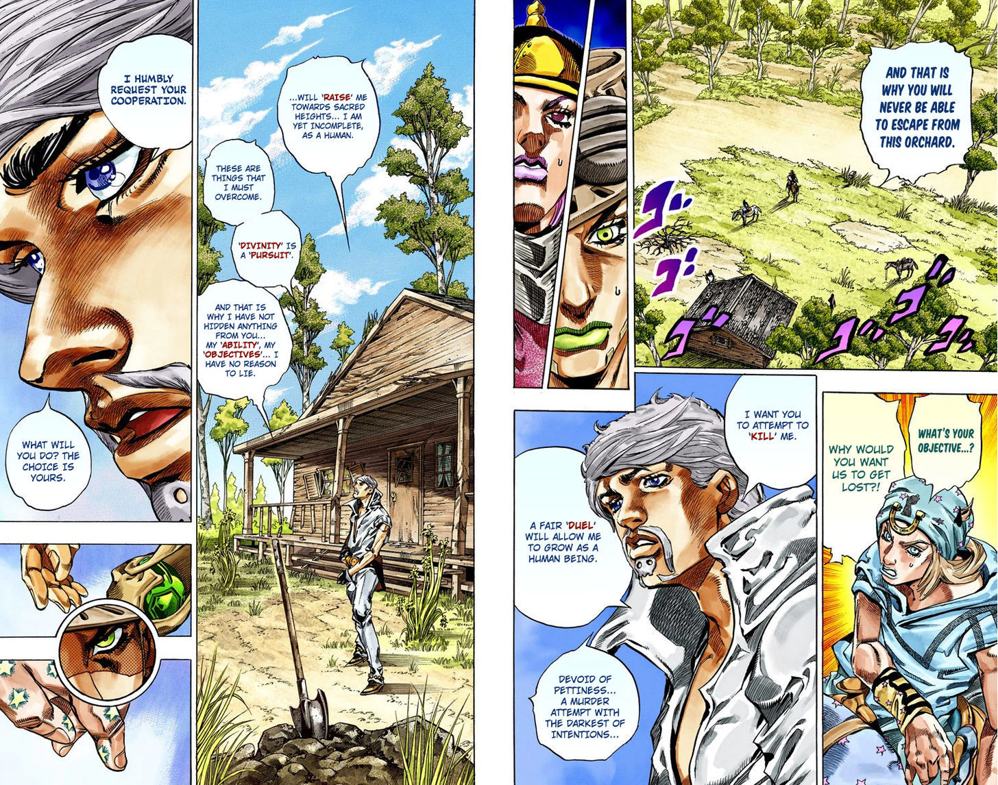 Steel Ball Run - Vol.8 Chapter 34 : The True Man's World Part 2