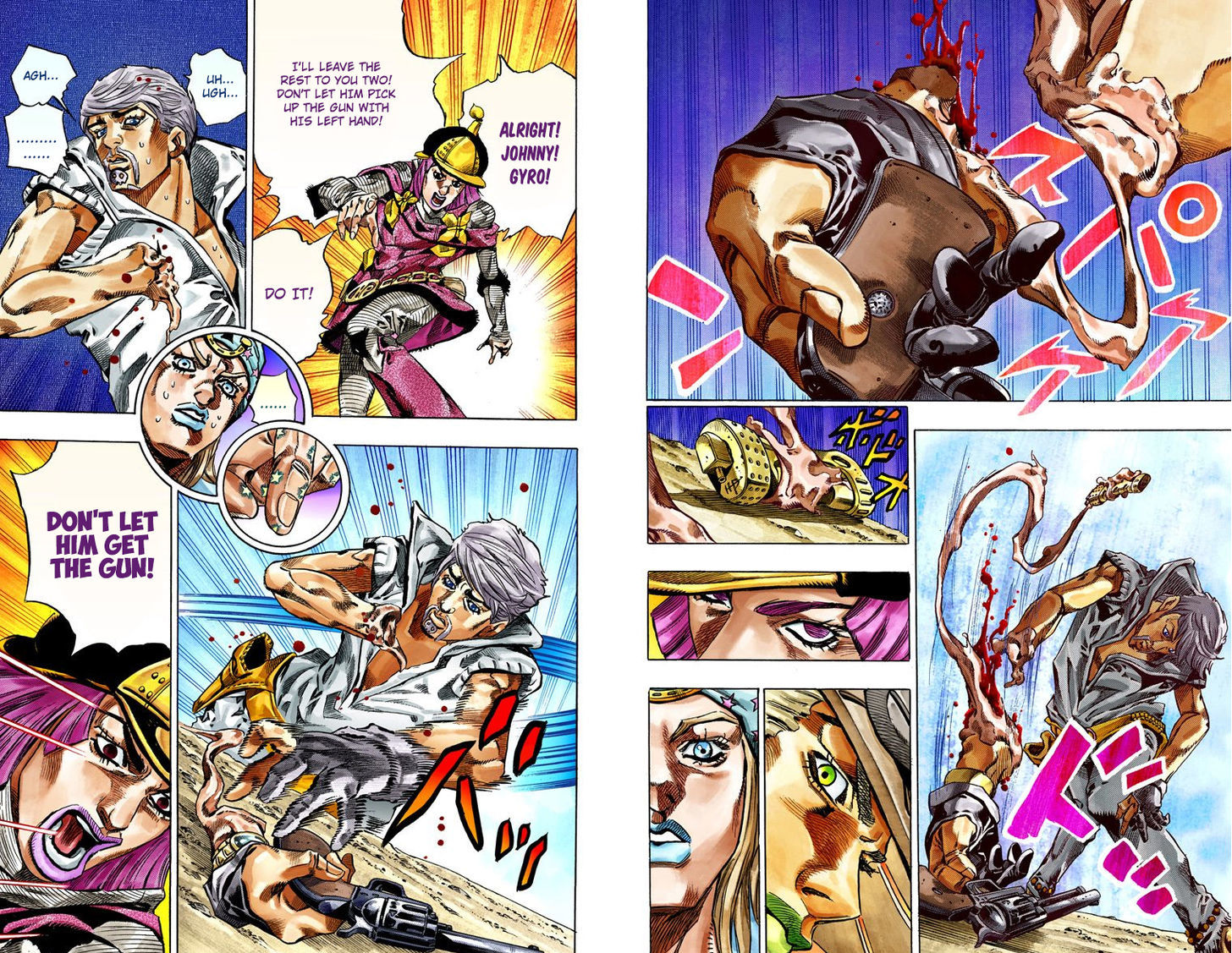 Steel Ball Run - Vol.8 Chapter 34 : The True Man's World Part 2