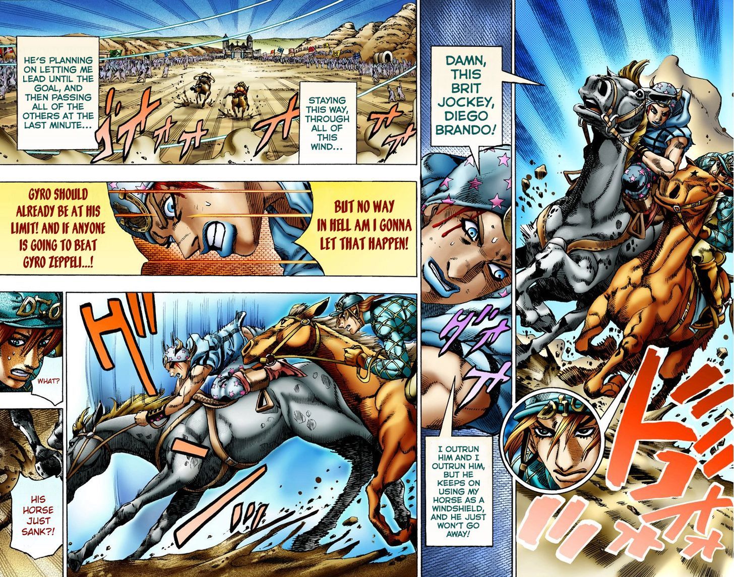 Steel Ball Run - Vol.2 Chapter 11 : The Final Stretch 1,000 Meters Left