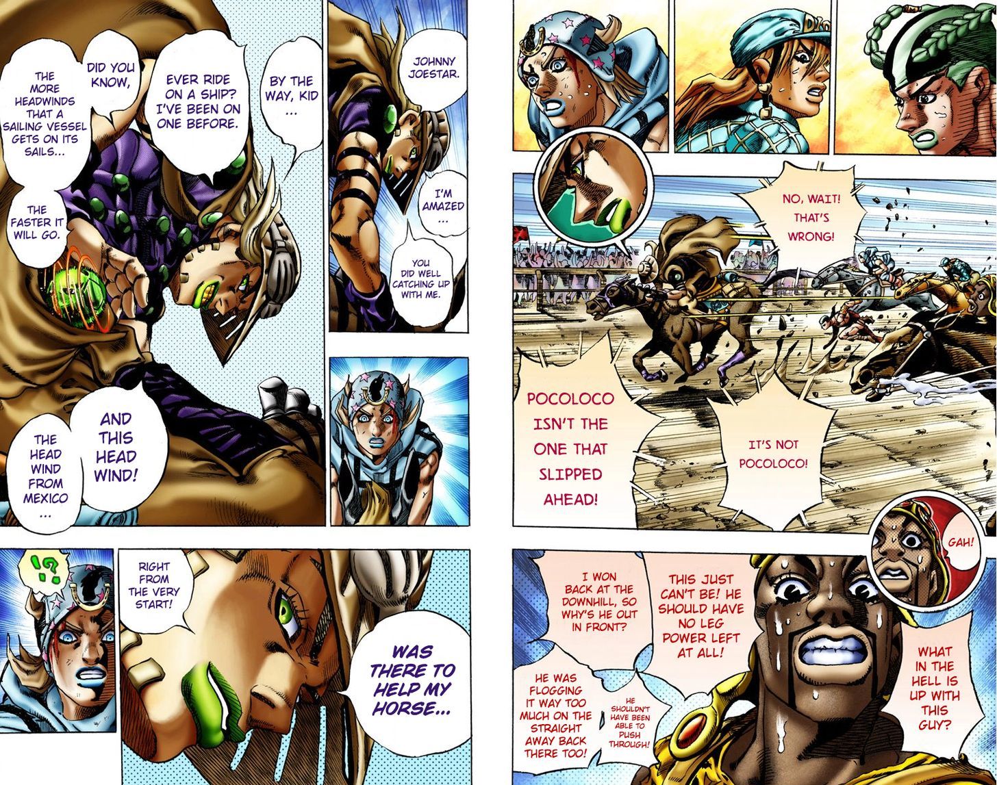 Steel Ball Run - Vol.2 Chapter 11 : The Final Stretch 1,000 Meters Left