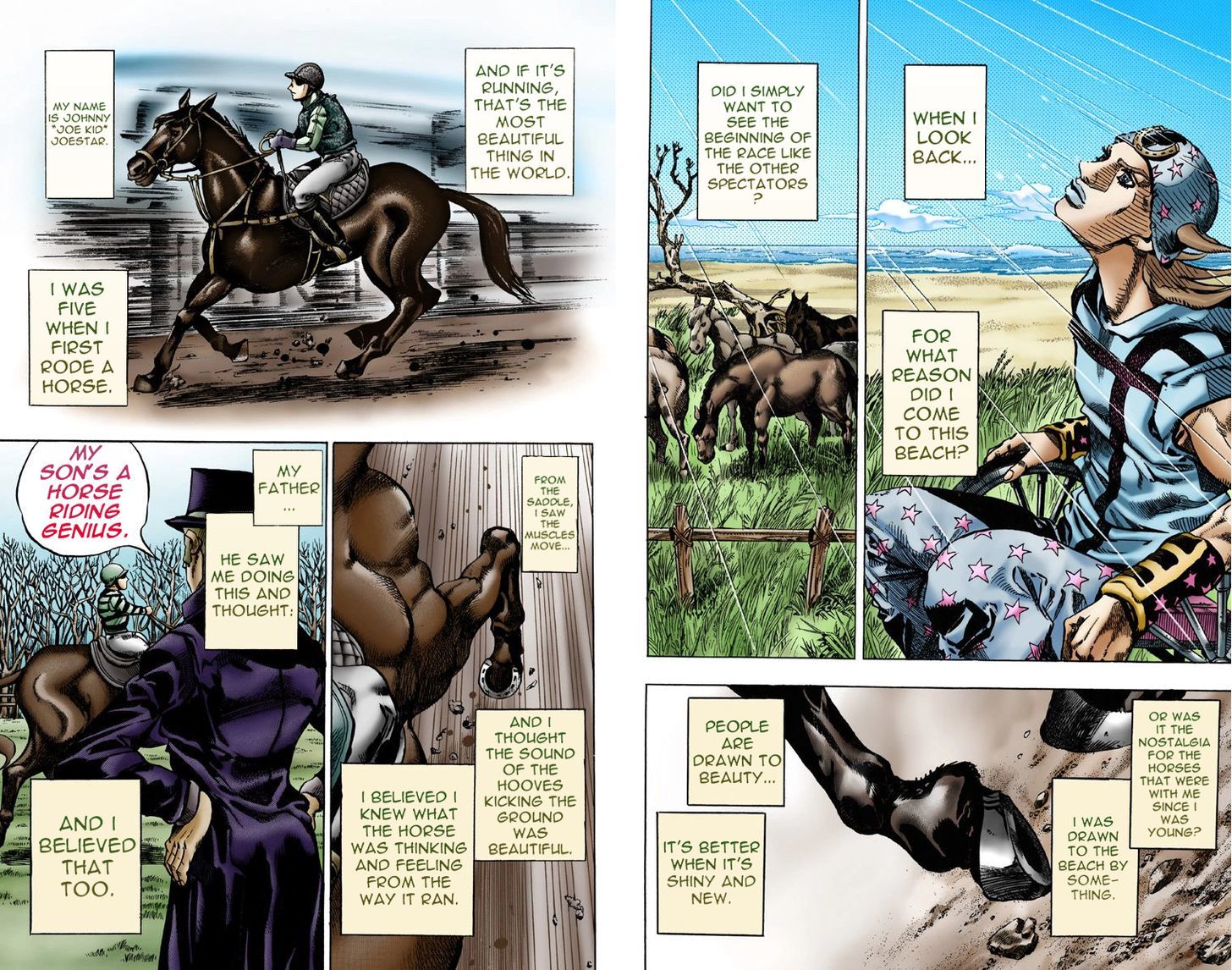 Steel Ball Run - Vol.1 Chapter 3 : Johnny Joestar