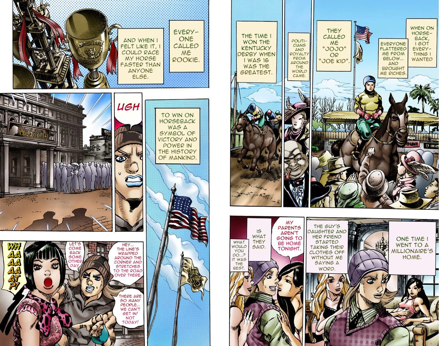 Steel Ball Run - Vol.1 Chapter 3 : Johnny Joestar