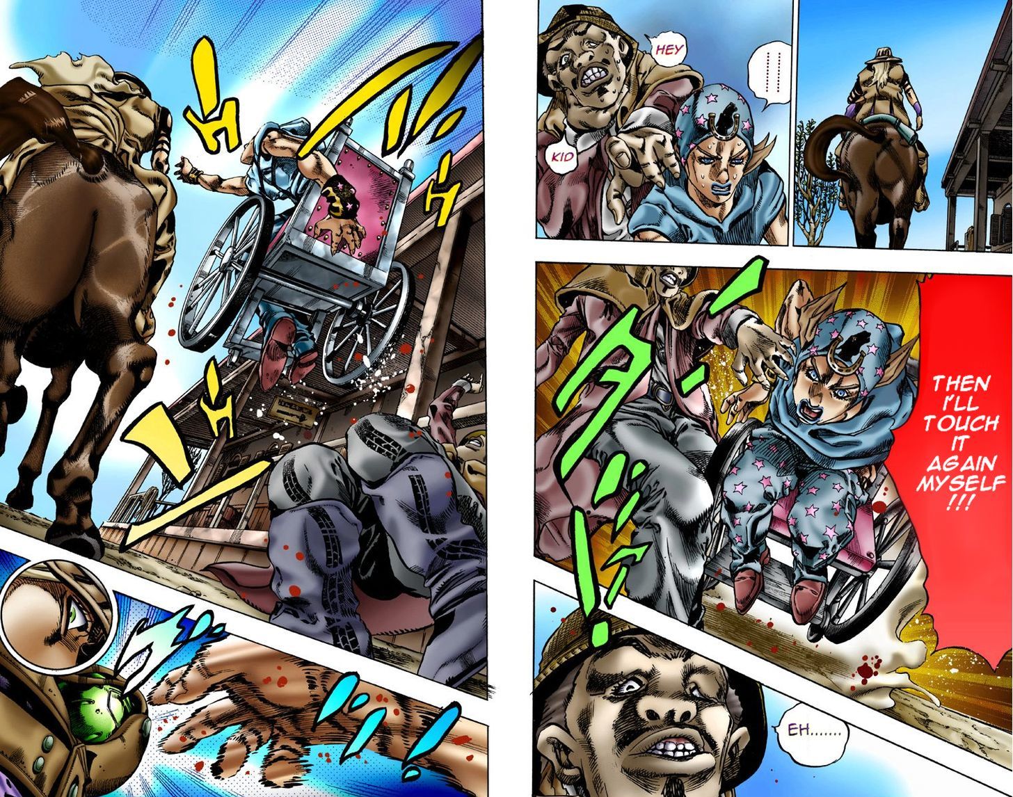 Steel Ball Run - Vol.1 Chapter 3 : Johnny Joestar