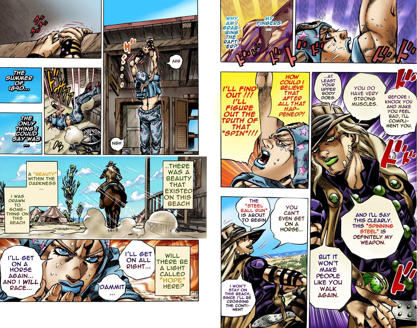 Steel Ball Run - Vol.1 Chapter 3 : Johnny Joestar