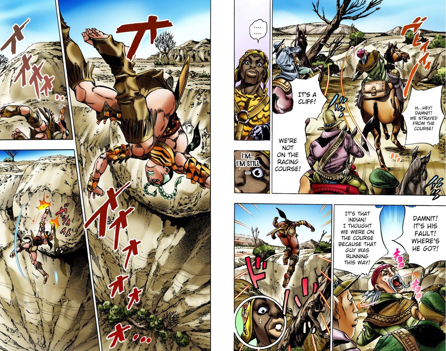 Steel Ball Run - Vol.2 Chapter 7 : Pocoloco And The Sandman