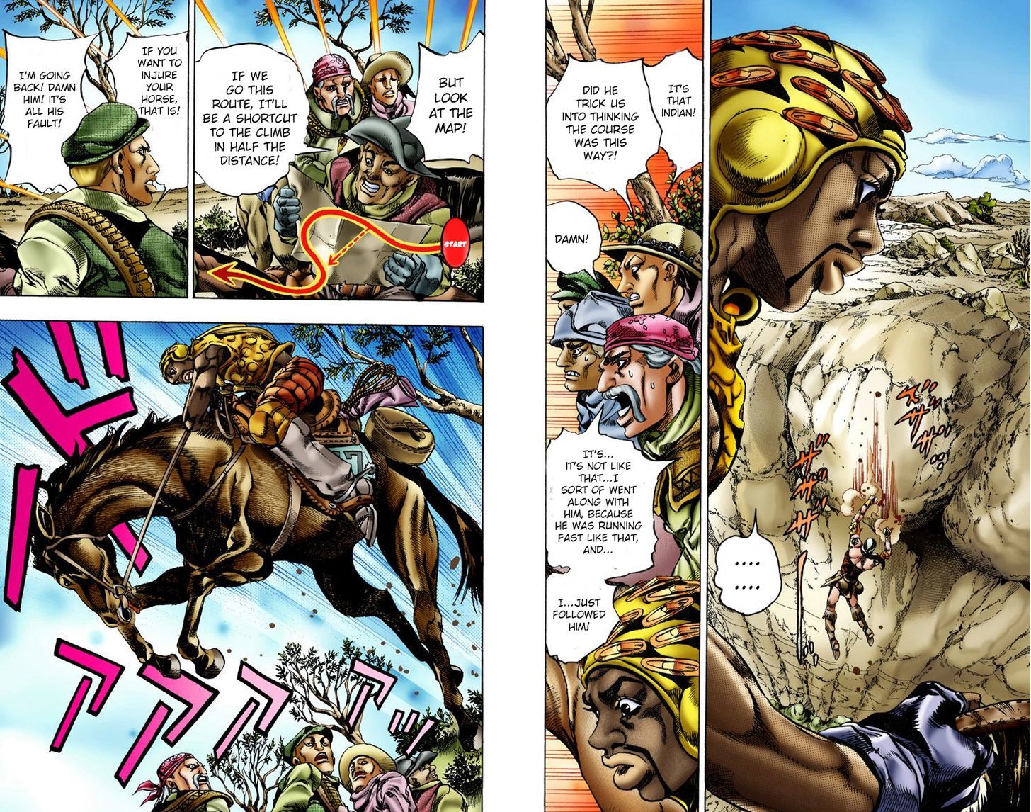 Steel Ball Run - Vol.2 Chapter 7 : Pocoloco And The Sandman