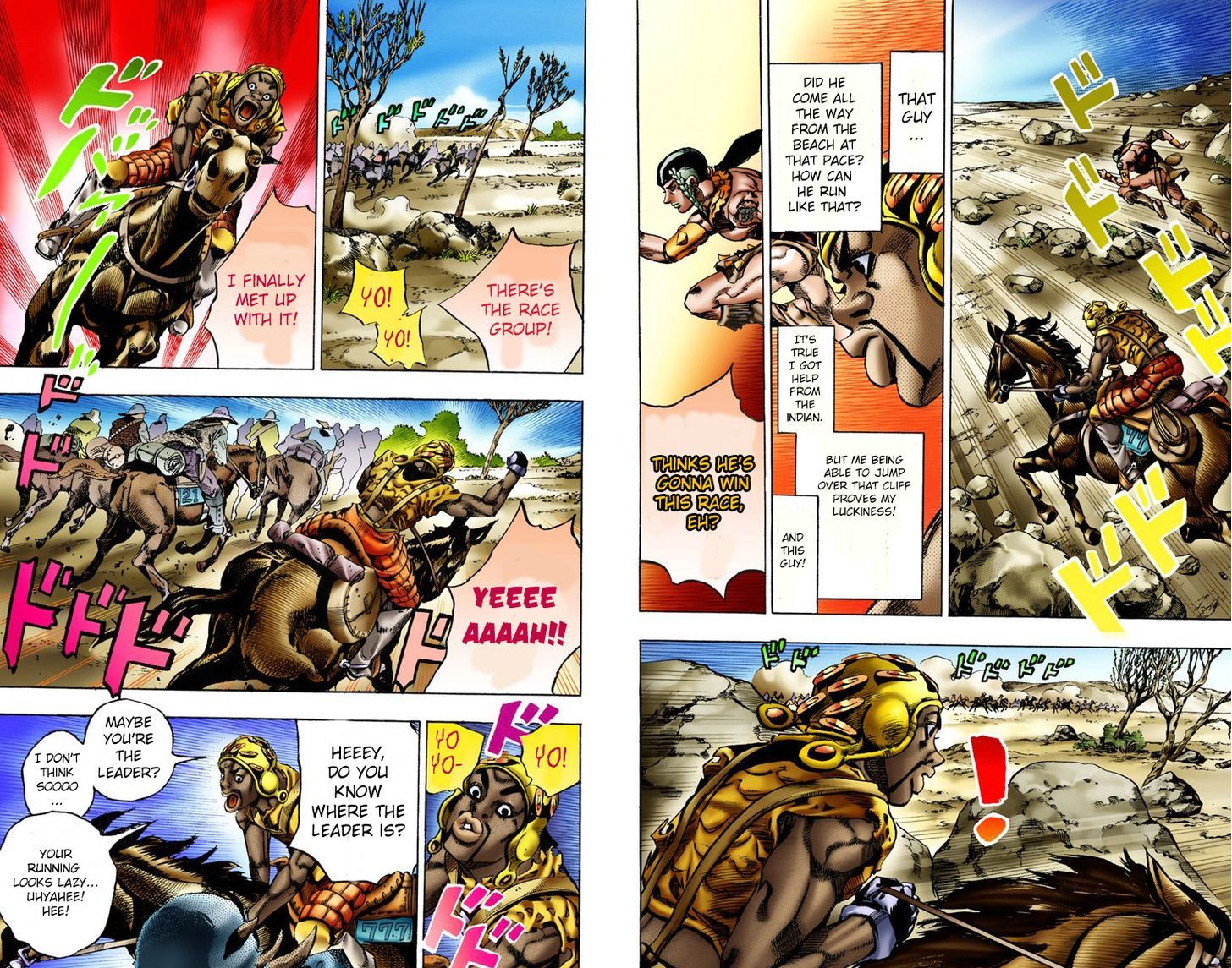 Steel Ball Run - Vol.2 Chapter 7 : Pocoloco And The Sandman