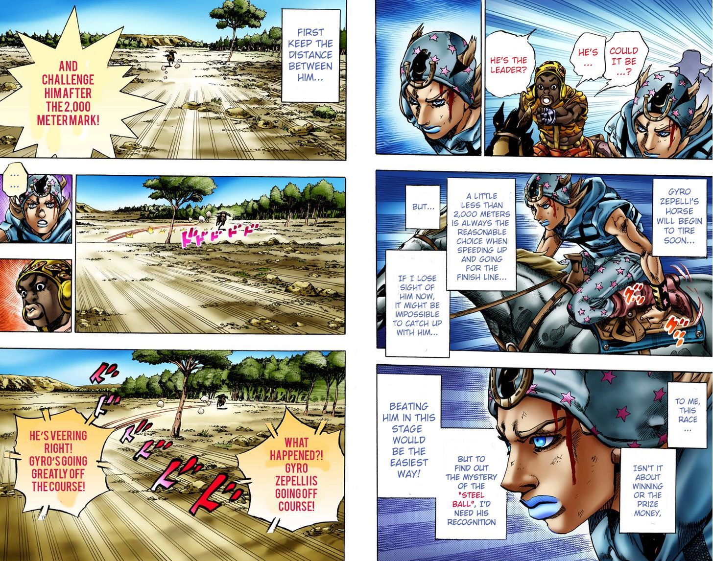 Steel Ball Run - Vol.2 Chapter 7 : Pocoloco And The Sandman