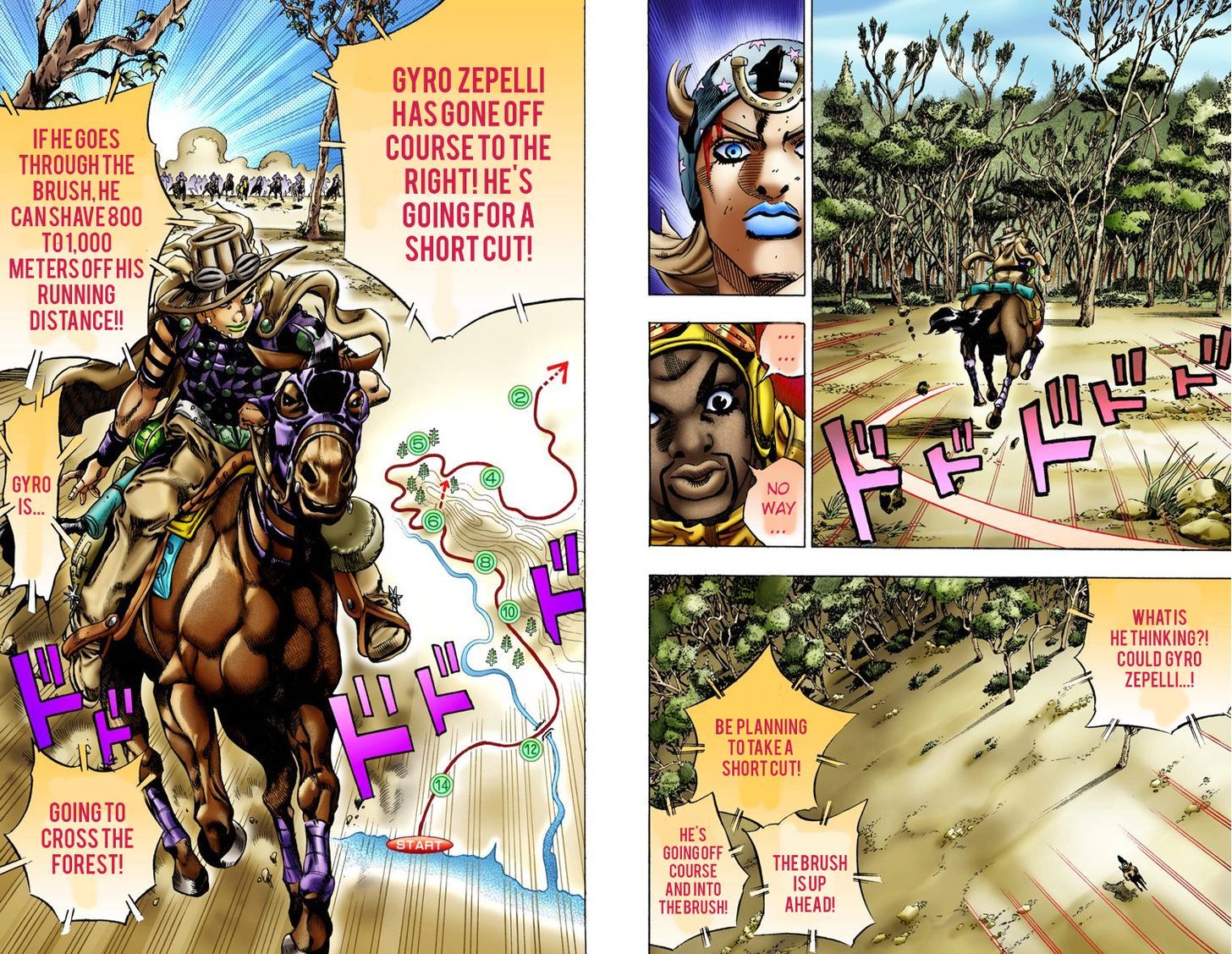 Steel Ball Run - Vol.2 Chapter 7 : Pocoloco And The Sandman