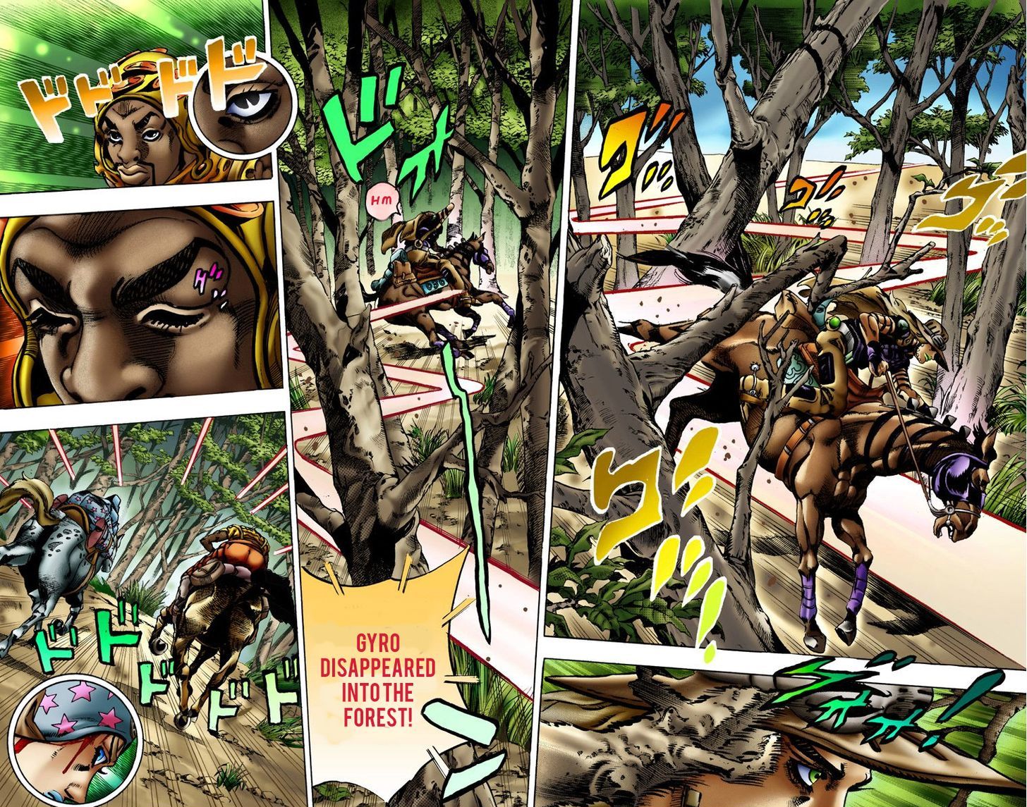 Steel Ball Run - Vol.2 Chapter 7 : Pocoloco And The Sandman