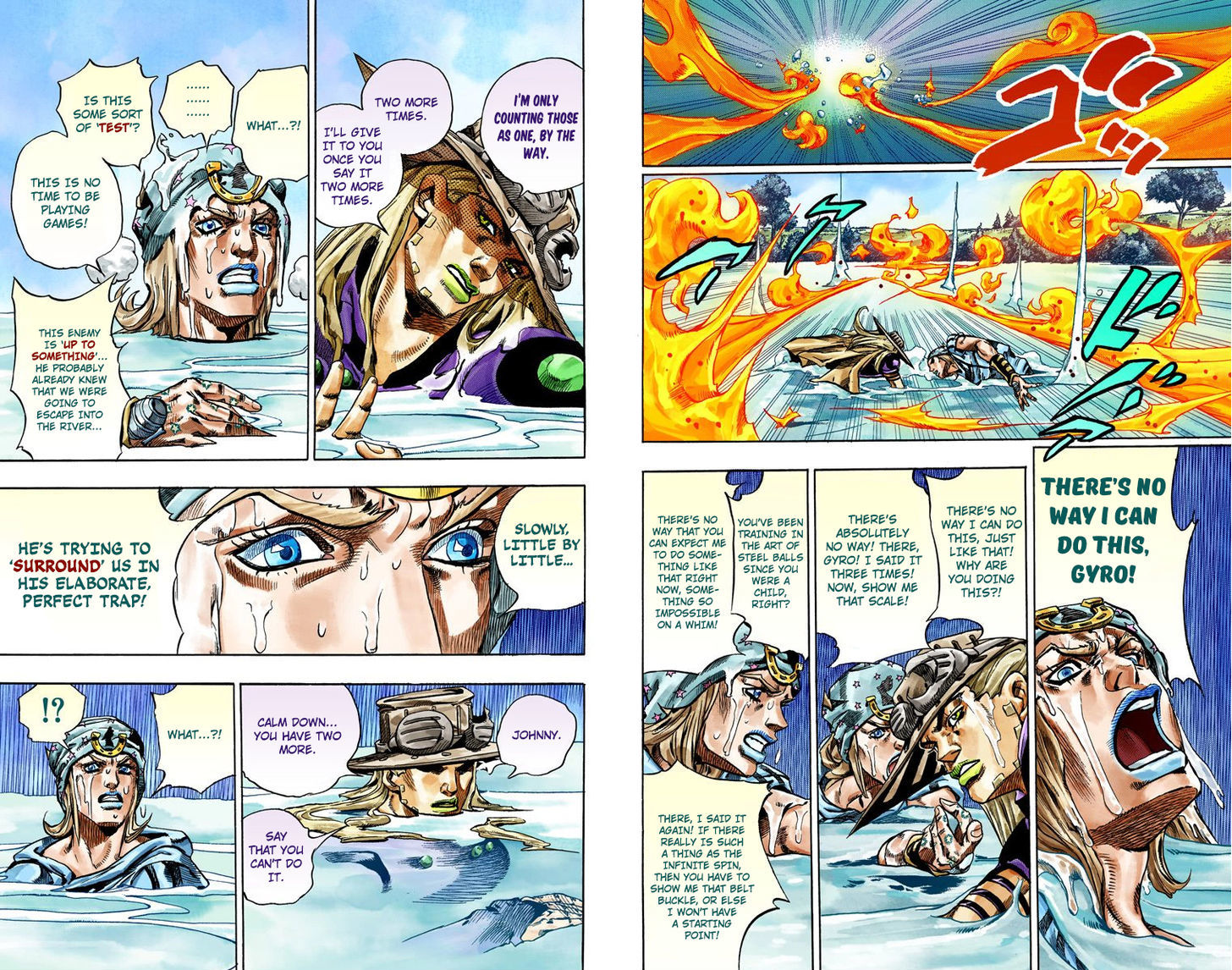 Steel Ball Run - Vol.11 Chapter 43 : The Silent Way Part 4