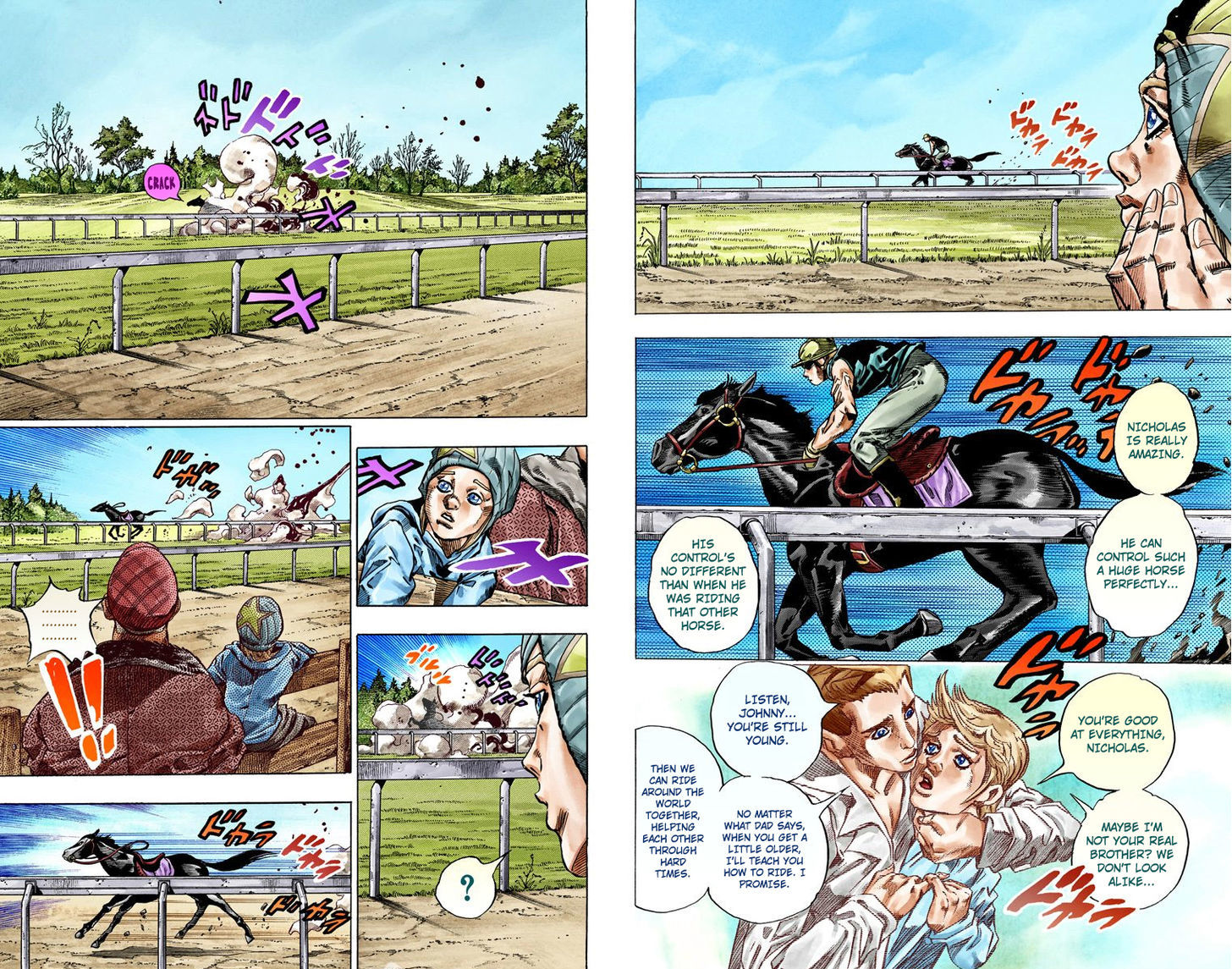 Steel Ball Run - Vol.10 Chapter 42 : The Silent Way Part 3