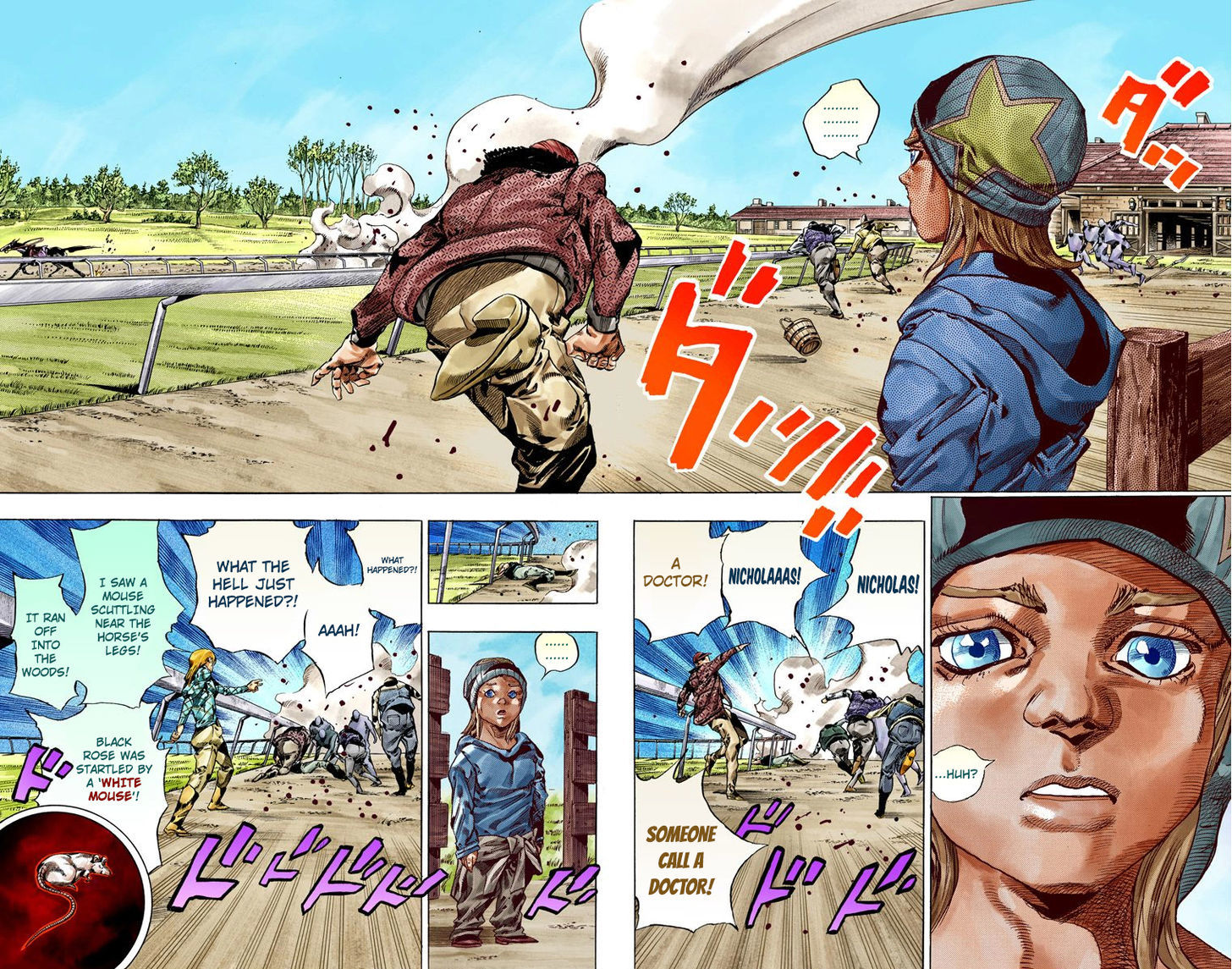 Steel Ball Run - Vol.10 Chapter 42 : The Silent Way Part 3