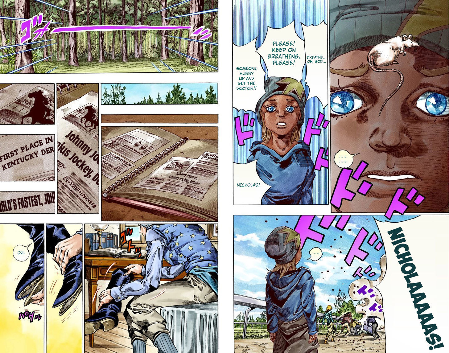 Steel Ball Run - Vol.10 Chapter 42 : The Silent Way Part 3