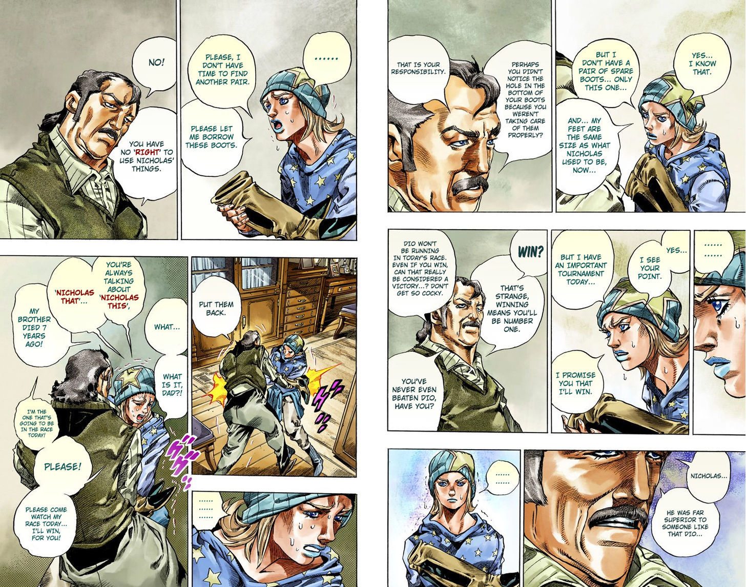 Steel Ball Run - Vol.10 Chapter 42 : The Silent Way Part 3