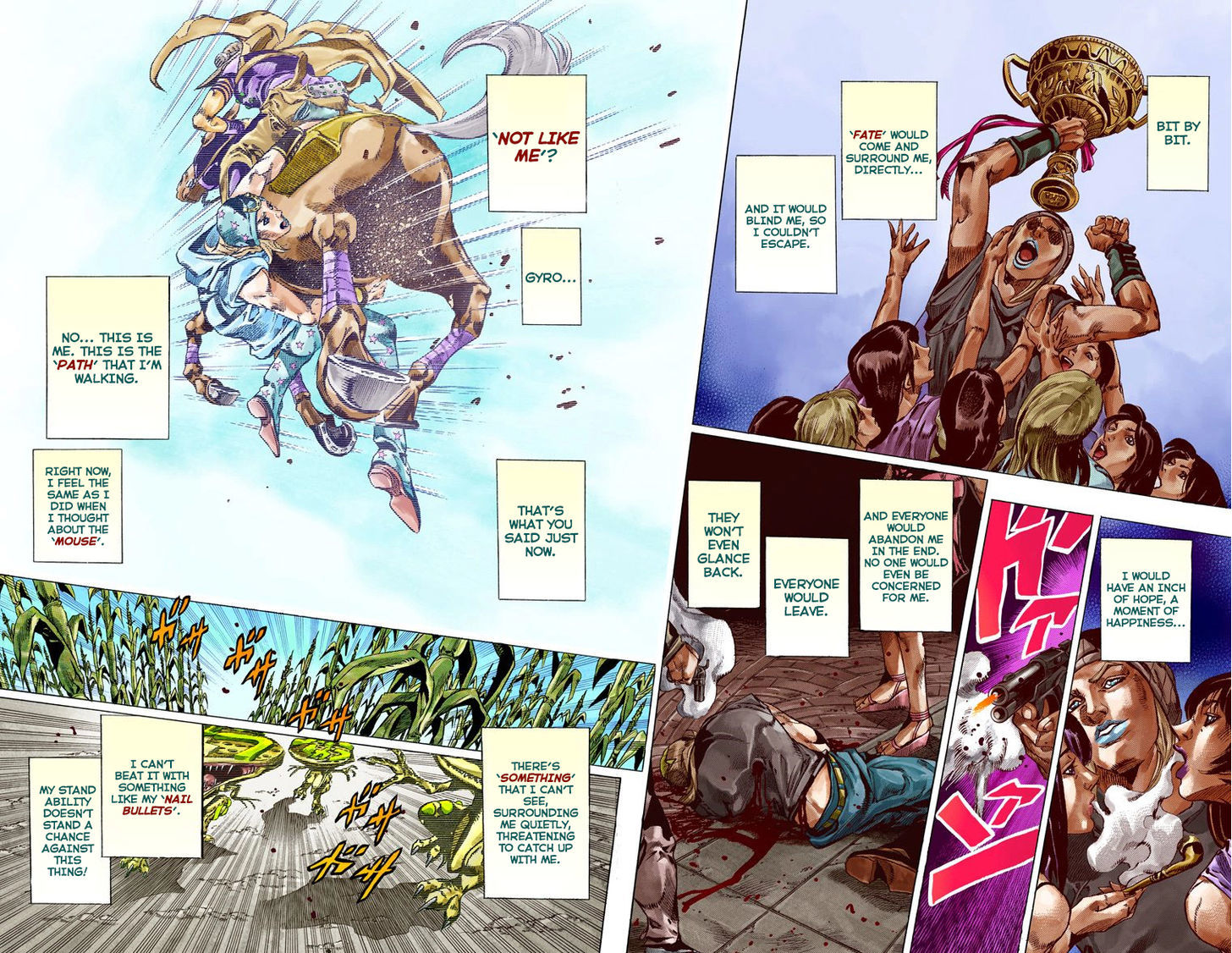 Steel Ball Run - Vol.10 Chapter 42 : The Silent Way Part 3