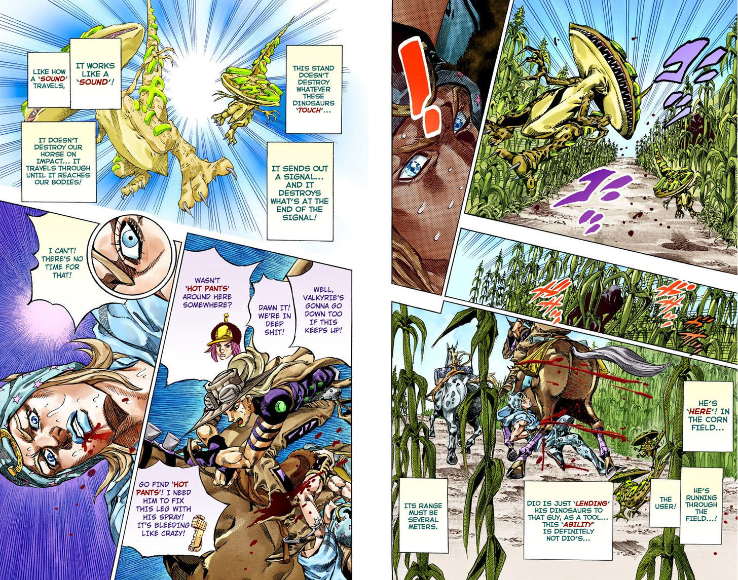 Steel Ball Run - Vol.10 Chapter 42 : The Silent Way Part 3