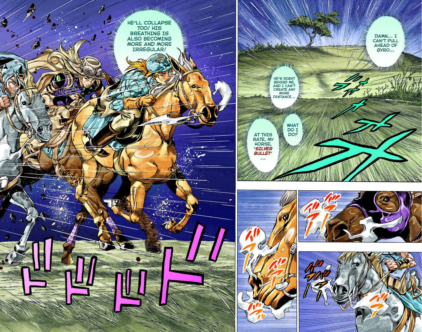 Steel Ball Run - Vol.9 Chapter 39 : Catch The Rainbow (On That Stormy Night) Part 2