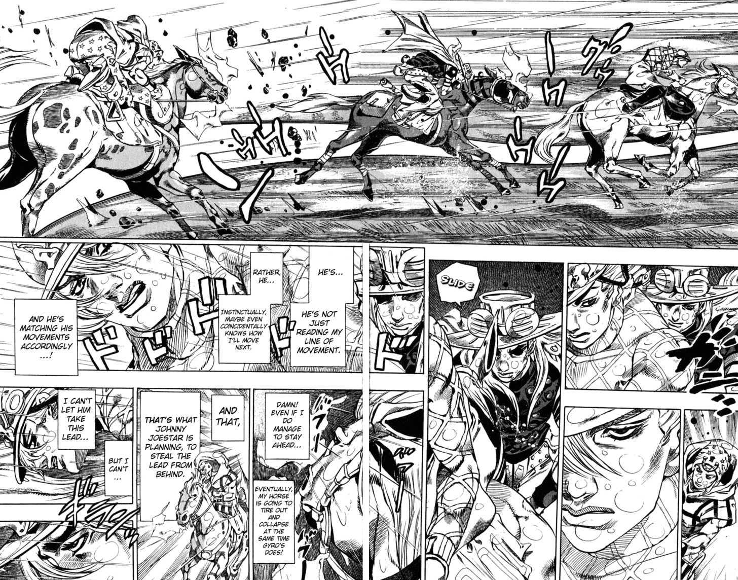 Steel Ball Run - Vol.9 Chapter 39 : Catch The Rainbow (On That Stormy Night) Part 2