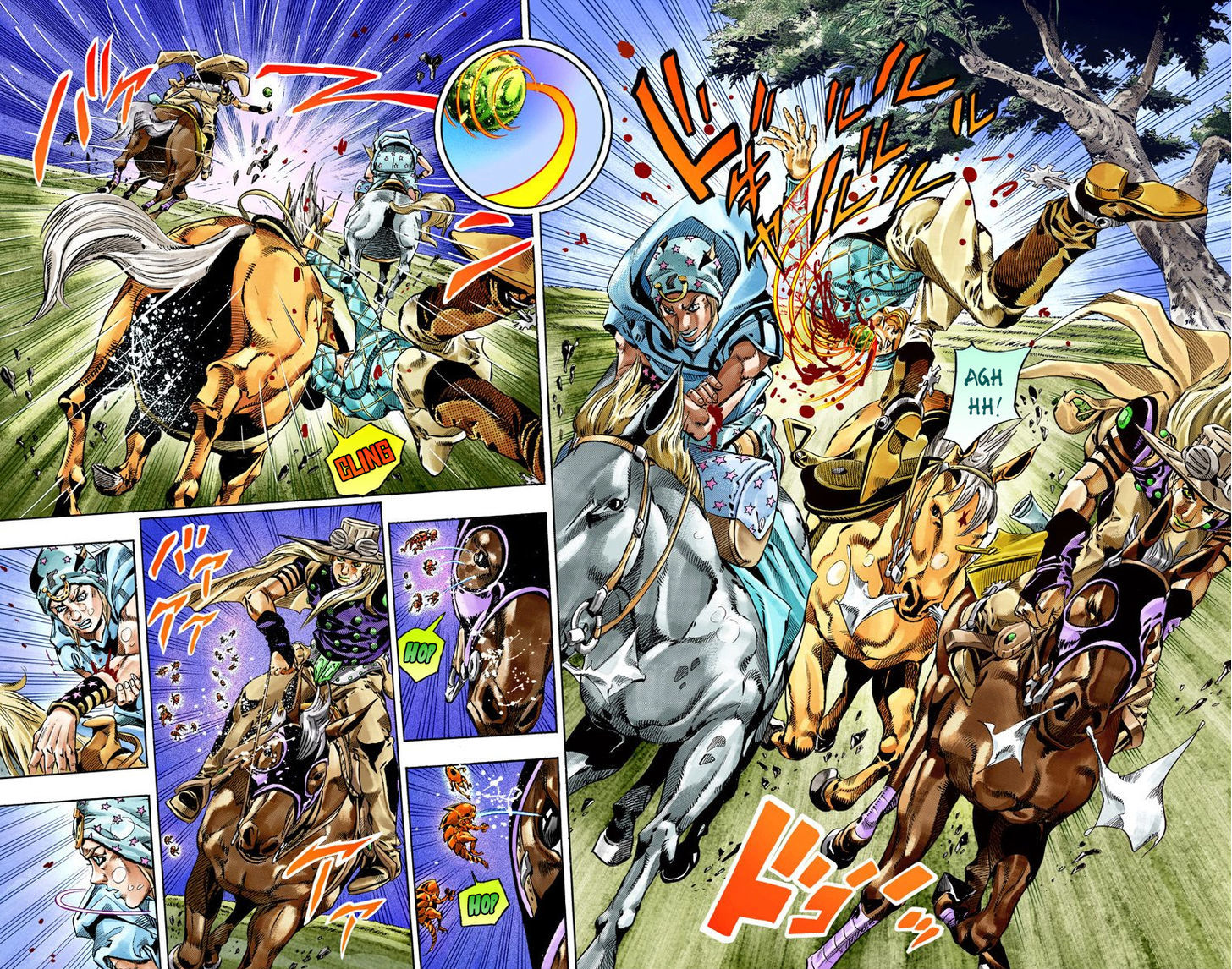 Steel Ball Run - Vol.9 Chapter 39 : Catch The Rainbow (On That Stormy Night) Part 2