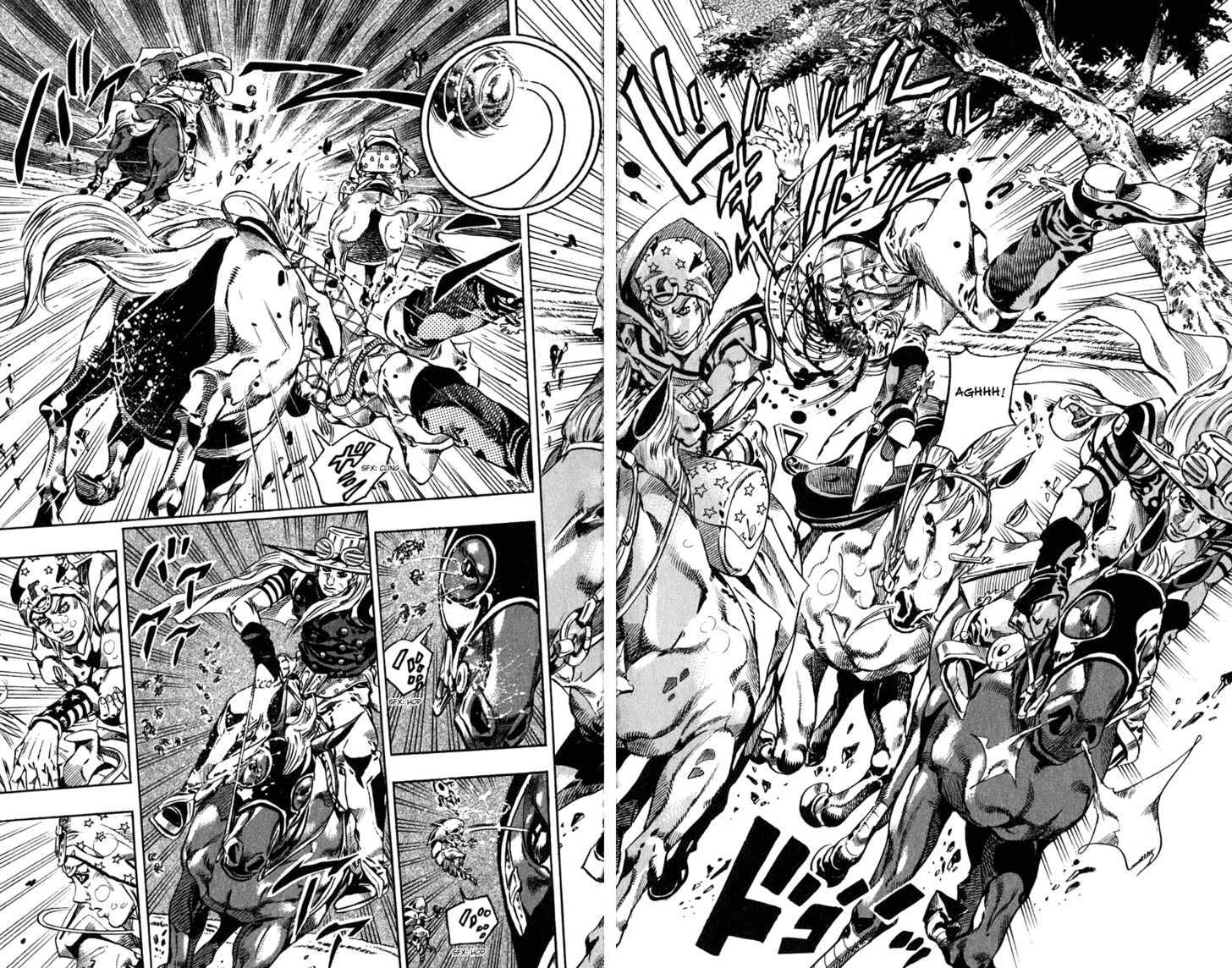 Steel Ball Run - Vol.9 Chapter 39 : Catch The Rainbow (On That Stormy Night) Part 2