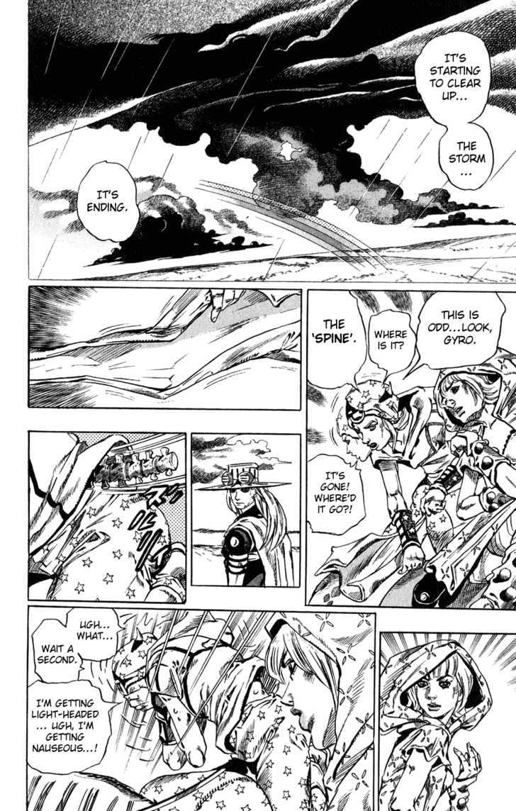 Steel Ball Run - Vol.9 Chapter 39 : Catch The Rainbow (On That Stormy Night) Part 2