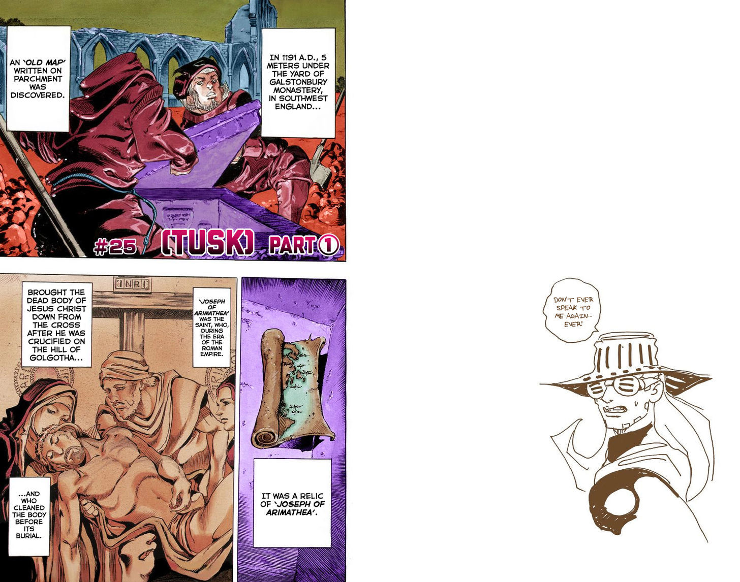 Steel Ball Run - Vol.5 Chapter 25 : Tusk Part 1