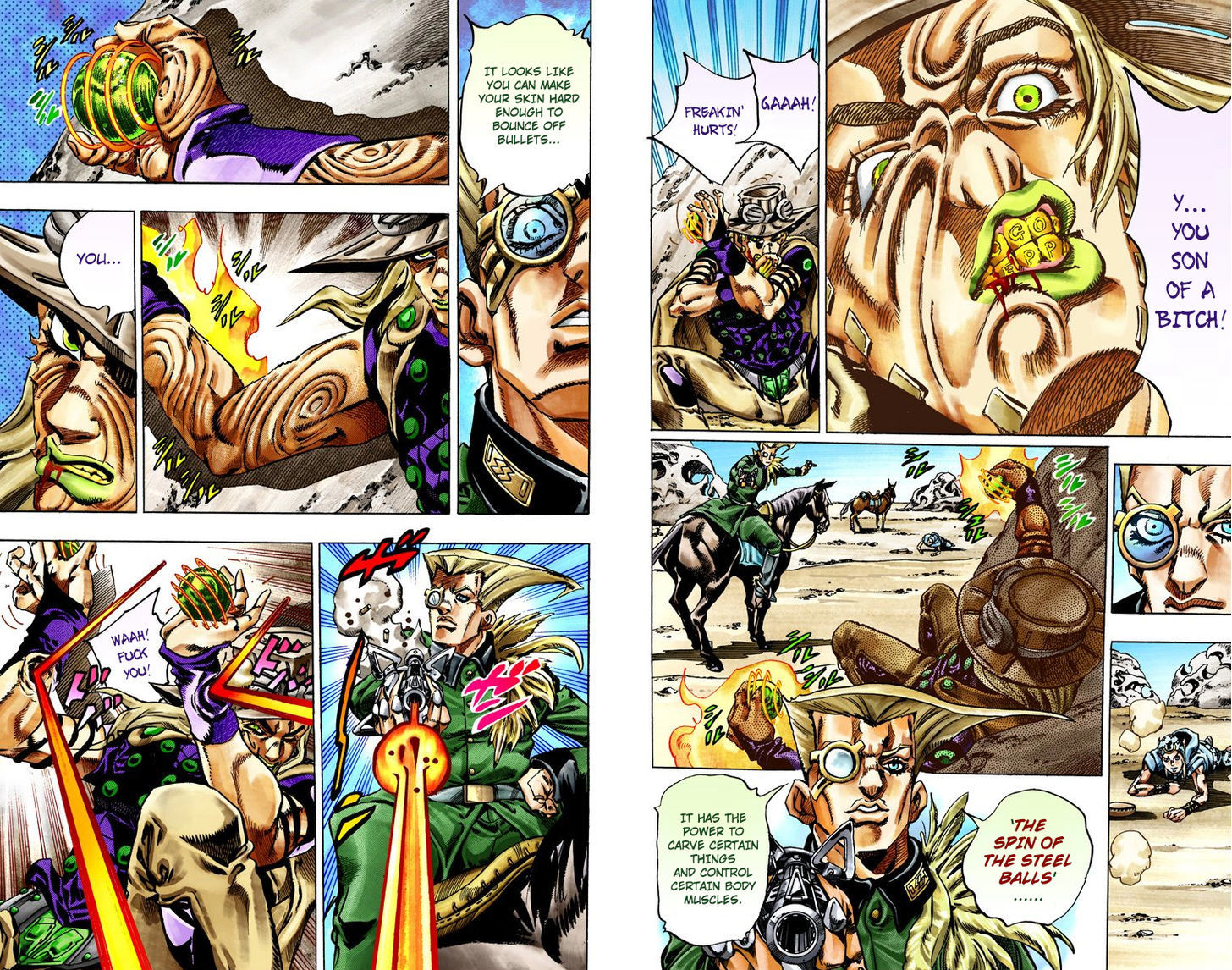 Steel Ball Run - Vol.5 Chapter 25 : Tusk Part 1