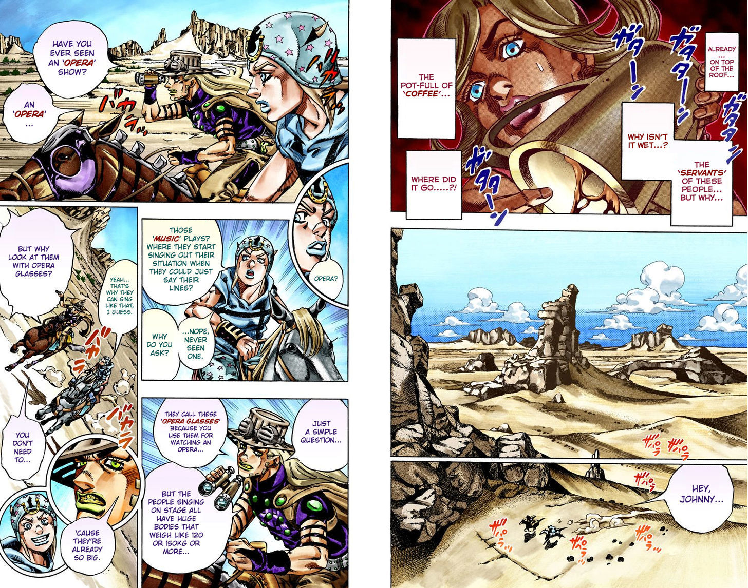 Steel Ball Run - Vol.5 Chapter 25 : Tusk Part 1